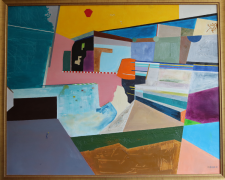 Kazimieras Jackevičius. Spalvų metafizika, 2016-2017, drobė, aliejus,80x100 Kazimieras Jackevičius. Spalvų metafizika, 2016-2017, drobė, aliejus,80x100